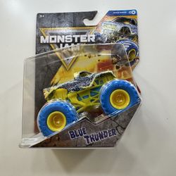 Monster Jam 2026 Series 45 Speed Shred Metal 1:64 Scale Truck -BLUE THUNDER-