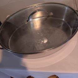 Princess House Heritage 7 Qt. Oval Roaster