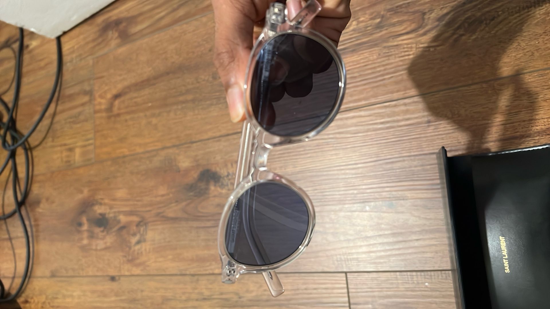 Saint Laurent Round Frame Sunglasses