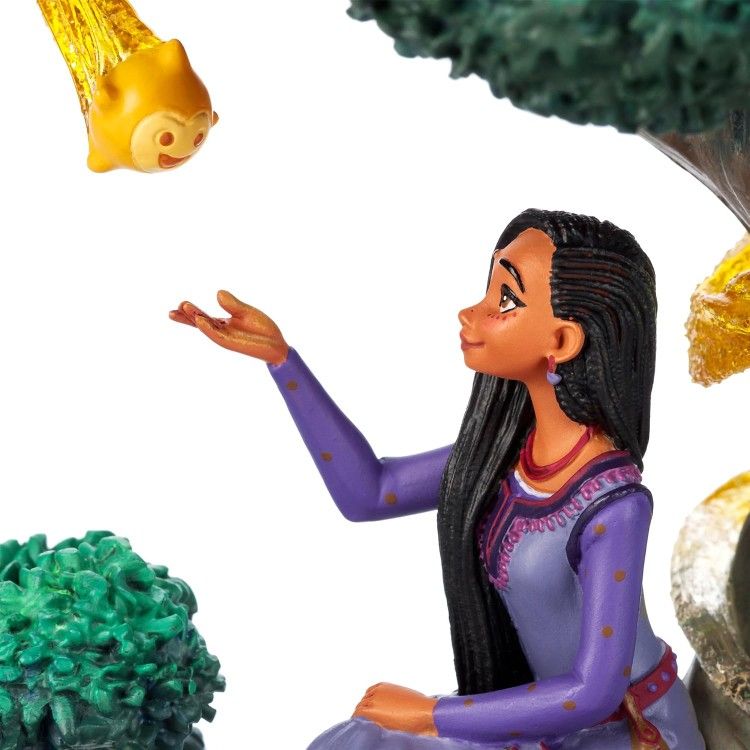 Disney Store Official Asha and Star Sketchbook Ornament ?Wish, Housewarming Gifts for Men, Women, and Kids