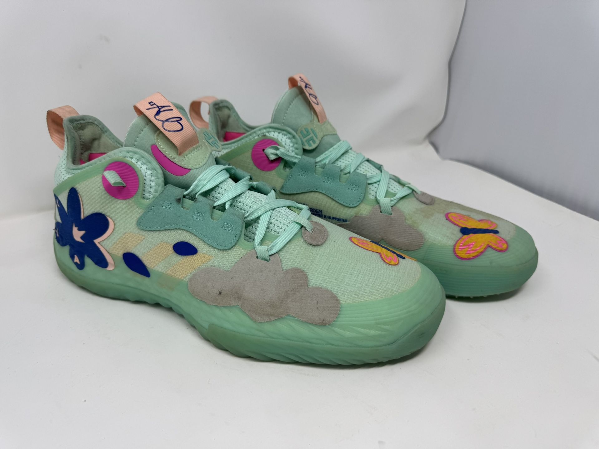 Adidas Harden Clear Mint Futurenatural Men's Size 13