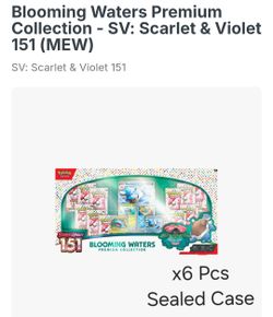 Pokemon 151 Blooming Waters Case