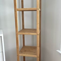 Bamboo 5 tier Shelf