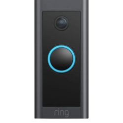 Ring 
Wi-Fi Video Doorbell - Wired - Black
