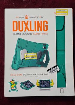 DUXLING Kids iPad Case with Stand and Handle
