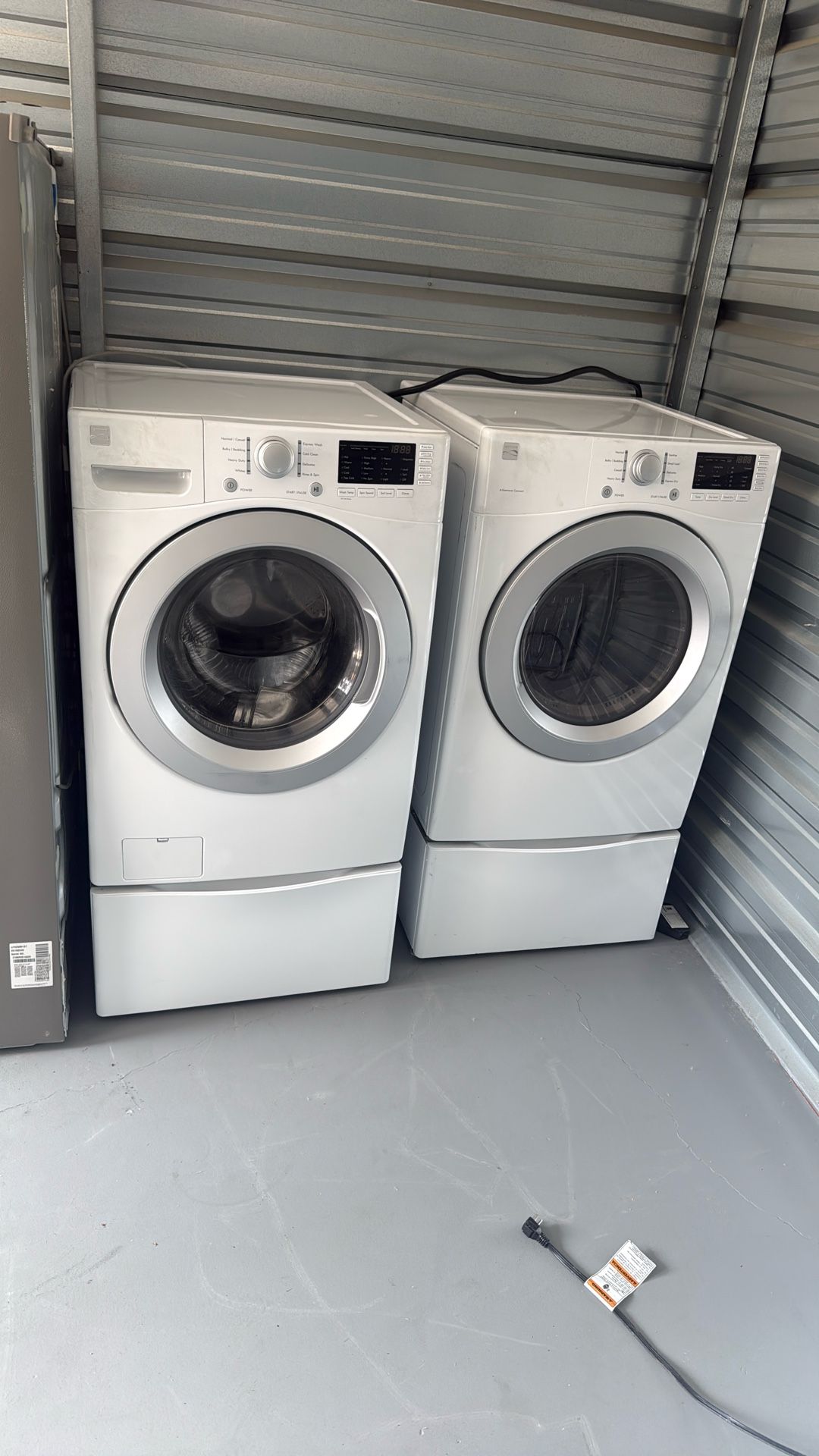 Washer and Electric Dryer For Sale