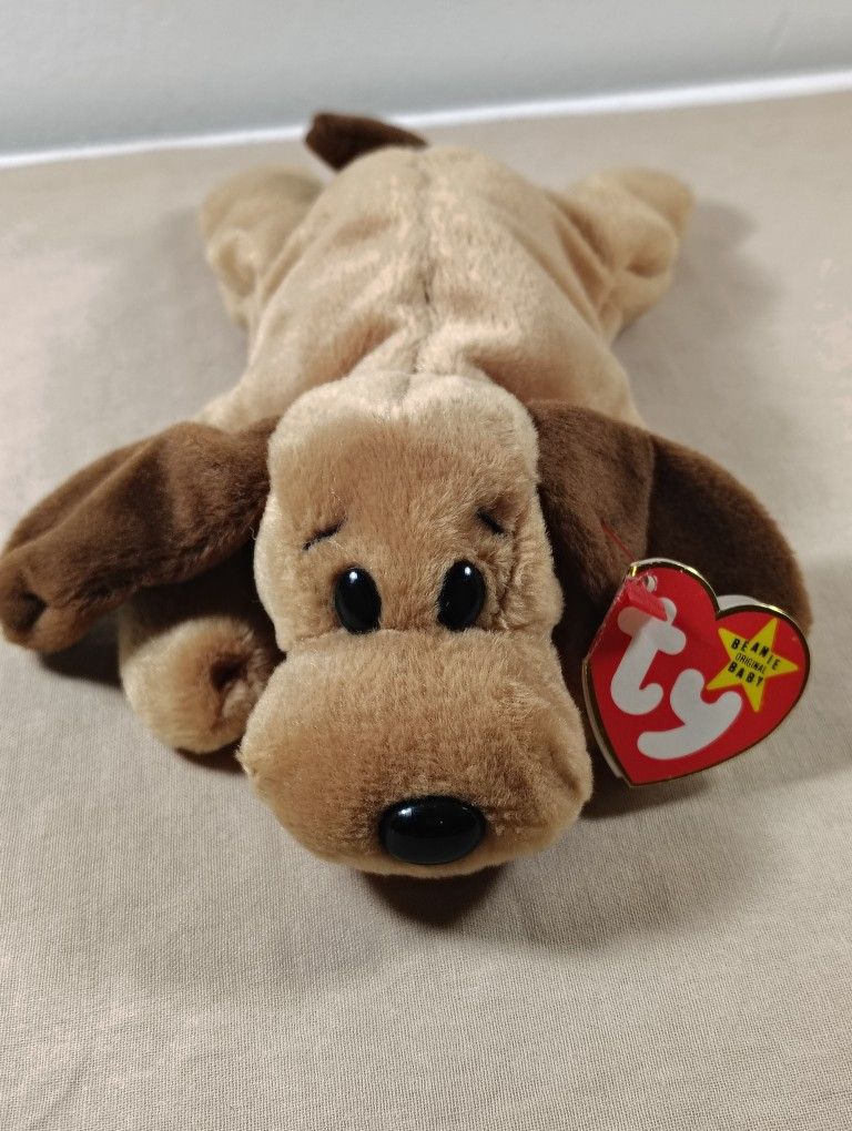 Original Ty Bones Error Tag Beanie Baby.