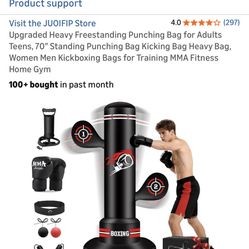 Boxing Punching Bag (Already Blown Up)