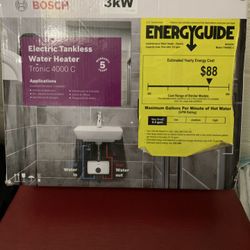 Bosch Electric Tankless Water Heater