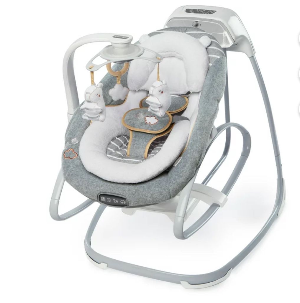 Ingenuity Boutique Collection SmartSize Gliding Swing & Rocker