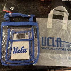 UCLA Game Day Clear Crossbody  Tote Bag