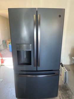 Black stainless steel Refrigerator