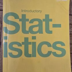 Openstax Statistics book