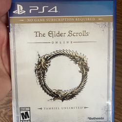 Elder Scrolls Online PS4