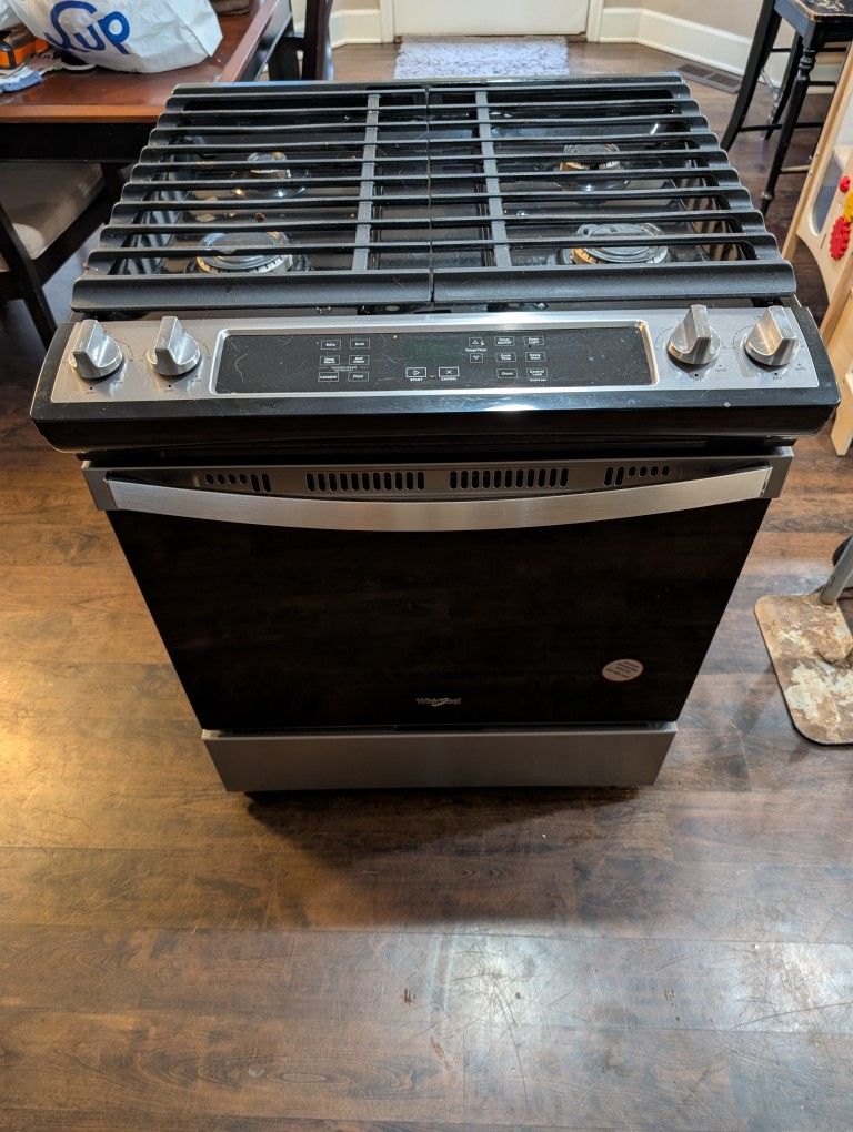 Whirlpool Gas Range 