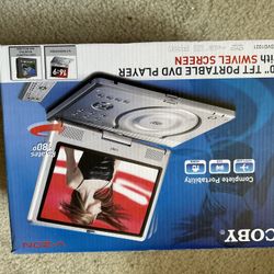 Coby TF-DVD1021 10" Widescreen TFT Portable DVD/CD/MP3 Pl 