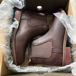 Ariat Men’s Wexford Waterproof Brown Chelsea Winter Boots Size 9 NEW