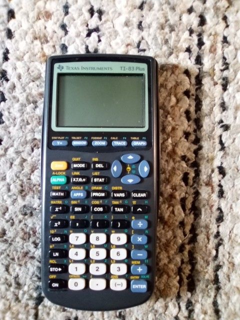 Texas Instruments Ti 83 Plus Calculator