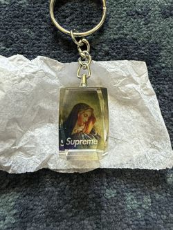 Supreme Virgin Mary Keychain