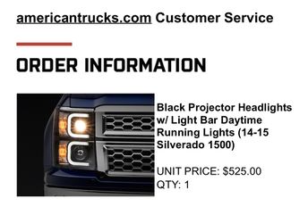 Headlights for Chevy truck