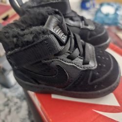 Black Nike Baby Shoes