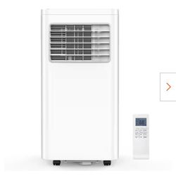 10,000 BTU (6,000 BTU DOE) 115-Volt Portable Air Conditioner w/ Remote up to 350 sq. ft. Cools and Dehumidifies