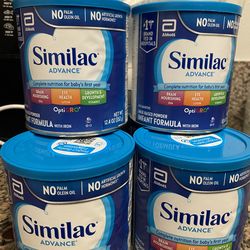 Unopened Similac Advanced Formula