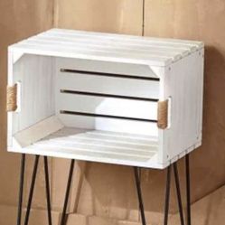 New Choice Farm Style Crate End Tables