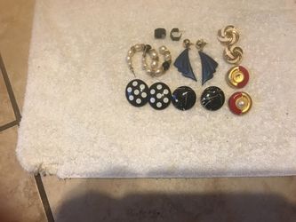 Beautiful costume jewelry earrings