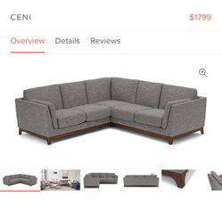 Brand New Article Sectional 