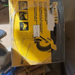 DeWalt Single Bevel 12” Miter Saw