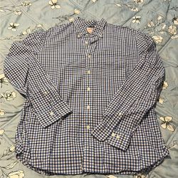Brooks Brothers Blue Gingham Button Down