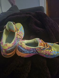 Asics Colorful Sneakers Very Comfy 7 1/2