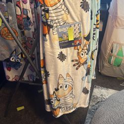 Bluey Plush Throw