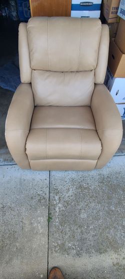 Leather Power Lift Recliner