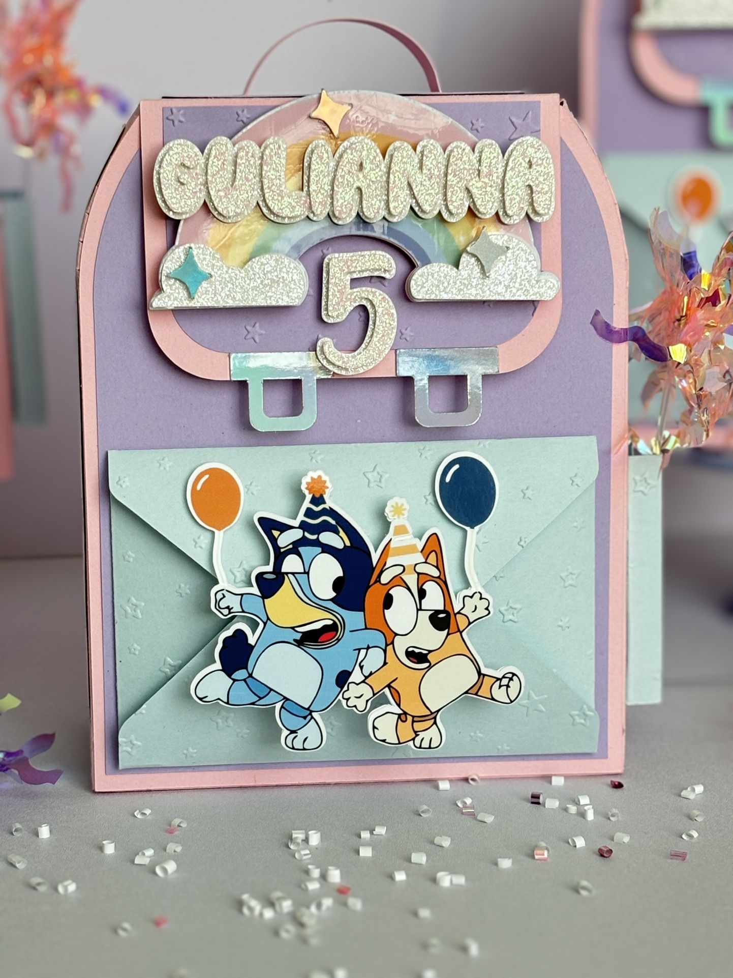 Bluey Themed Candy Bags / Favor Bags