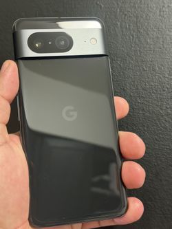 Google pixel 8 128gb black color pink line come and goes on screen