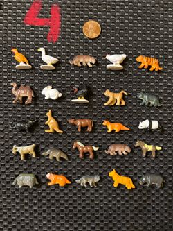 Miniature Vintage Animals Lot 4