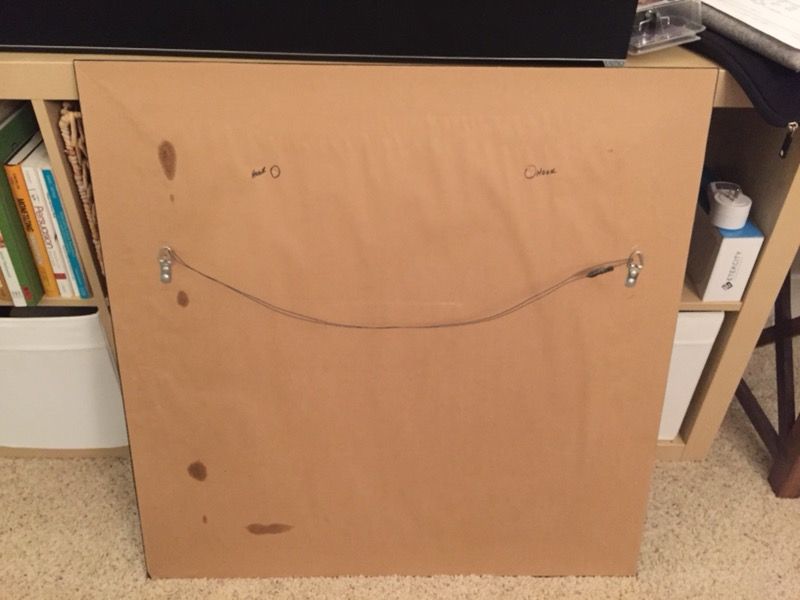 32.5’’ X 32.5’’ Mirror - Real Wood (Brown)