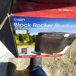 Ion Block Rocker Bluetooth/Kareoke