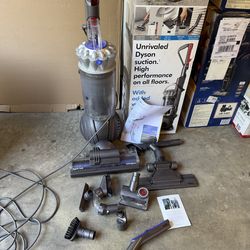 Dyson Ball Animal Pro+ vacuum with attachments