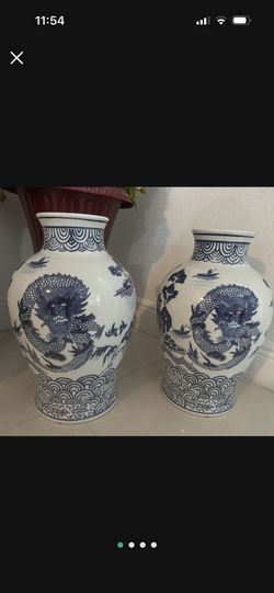 Par De Jarrones Chinos X 100$