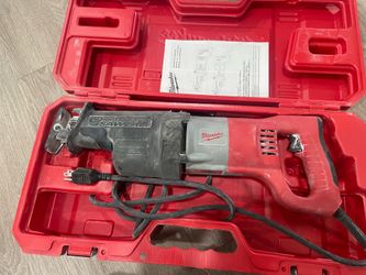 Milwaukee heavy duty orbital super sawzall