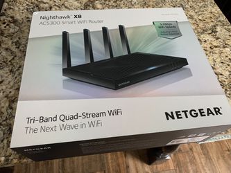 Netgear NightHawk X8 AC5300 tri-band quad-stream WiFi Router