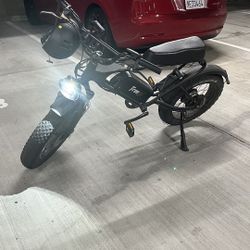 Like New "Freego DK200 Off Road Mountain Electric Bike 20" Fat Tires" With Accessories