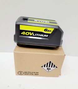 Ryobi 40V 6Ah Lithium Battery FIRME PRICE