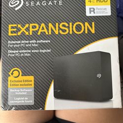 Seagate Expansion 4TB External HDD PC Mac