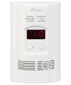 Kidde Carbon Monoxide + Explosive Gas, Natural Gas & Propane Alarm