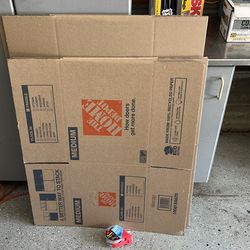 Free Moving Boxes and Tape