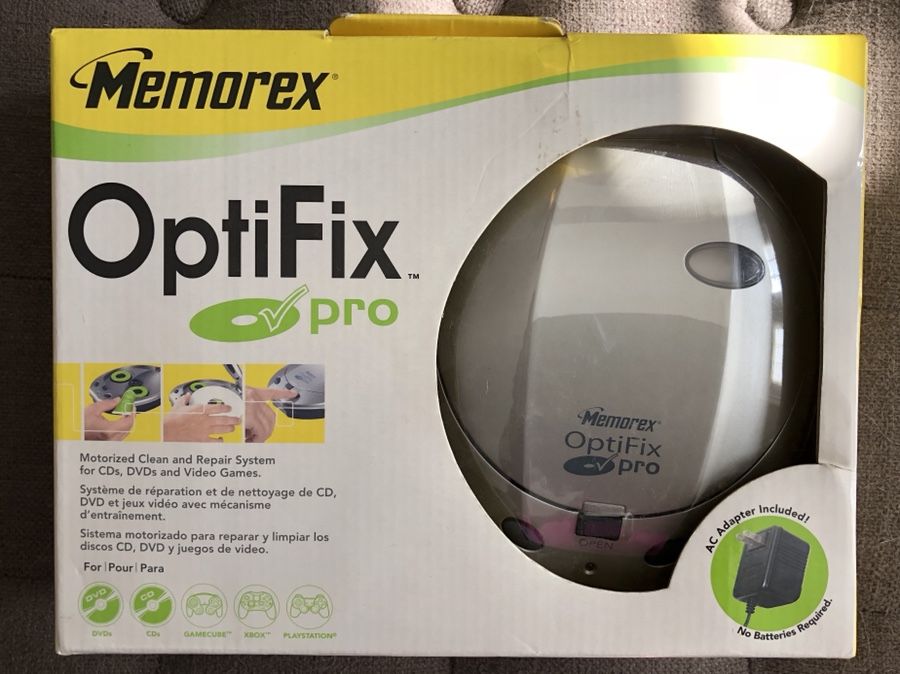 OptiFix Pro - Memorex Clean & Repair CD / DVD